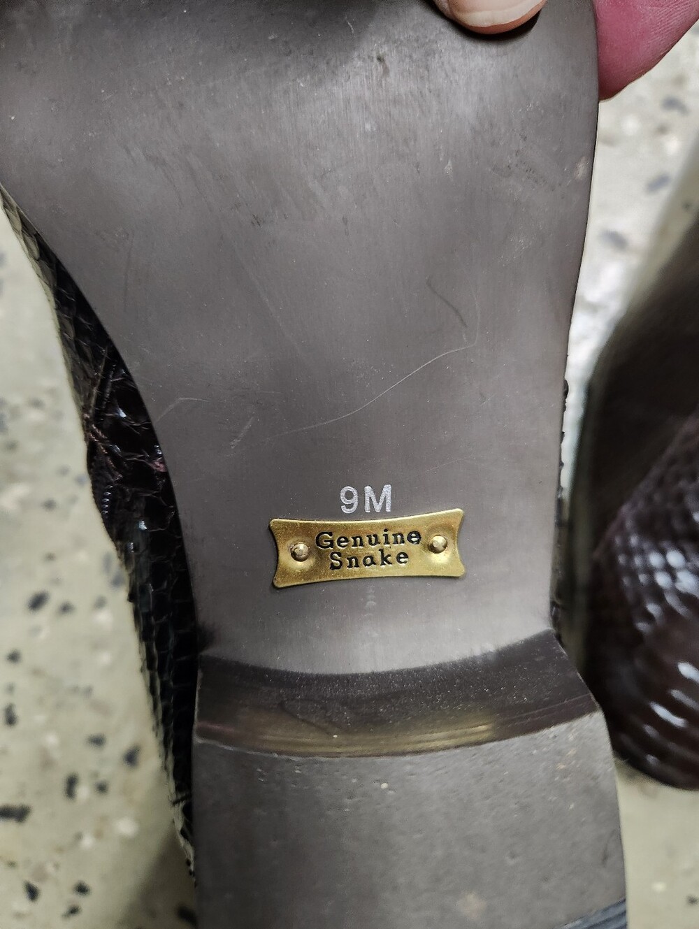 Men's Giorgio Brutini Snake Skin Boot - Picture 4 of 4